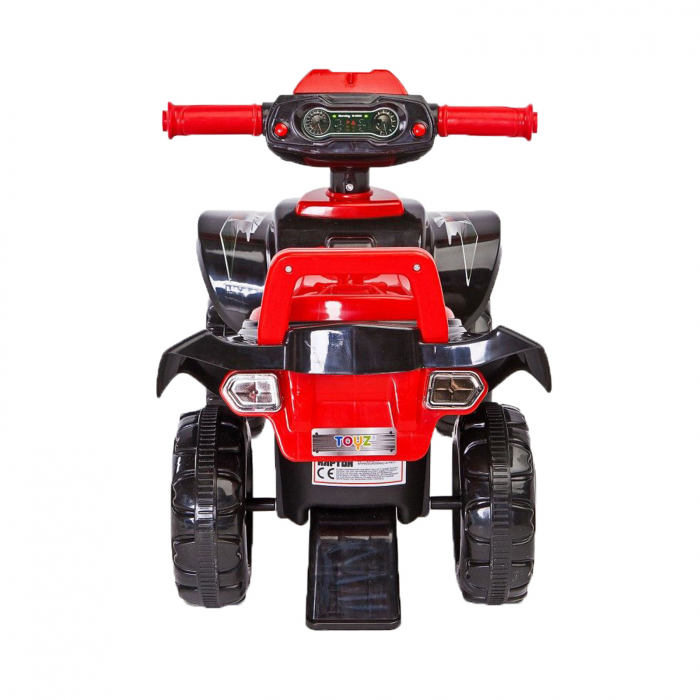 ATV pentru copii Mini Raptor 2 x 1,5 V Caretero MQRROU, Rosu [6]