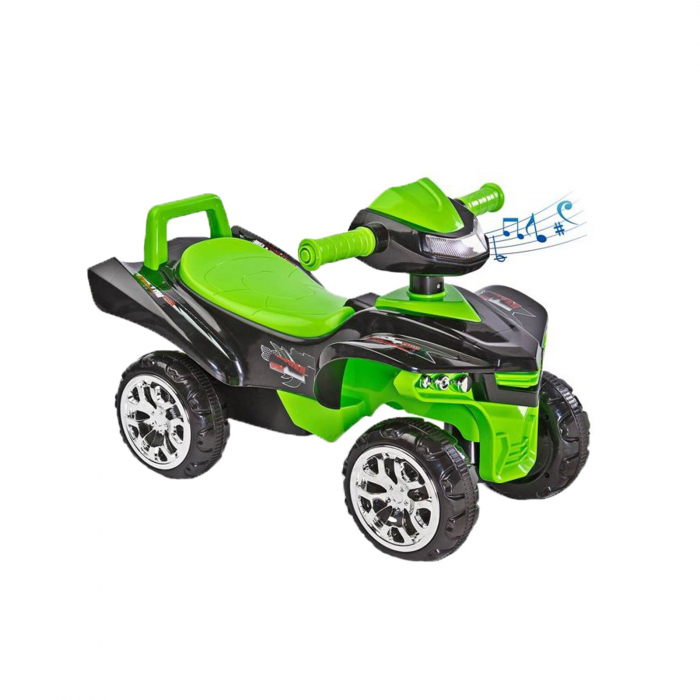 ATV pentru copii Mini Raptor 2 x 1,5 V Caretero MQRVR, Verde [2]