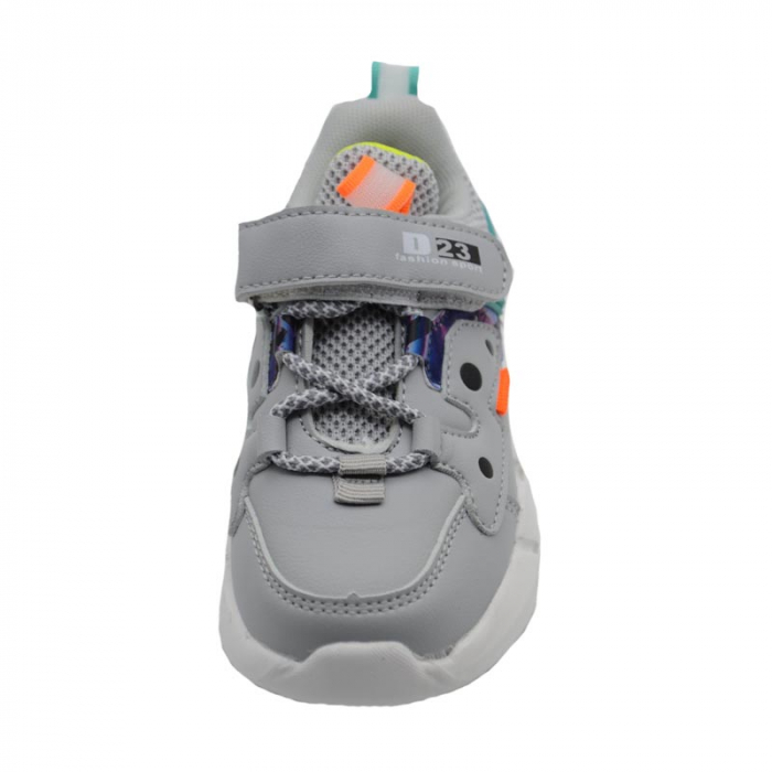 Pantofi sport pentru baieti Bessky B-715-5A-22, Gri [2]