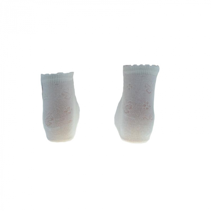 Sosete pentru fete Milusie B2258-9-10 cm, Alb [2]