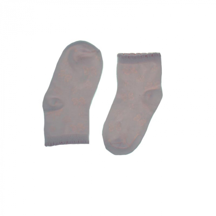 Sosete pentru fete Milusie B2258R-9-10 cm, Roz [2]