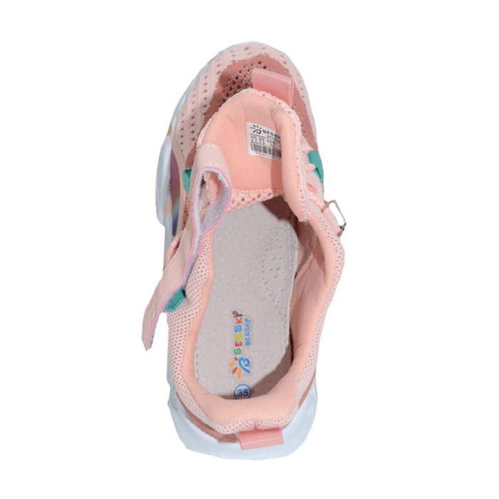 Pantofi sport pentru fete Bessky B55-4B-32, Roz [4]