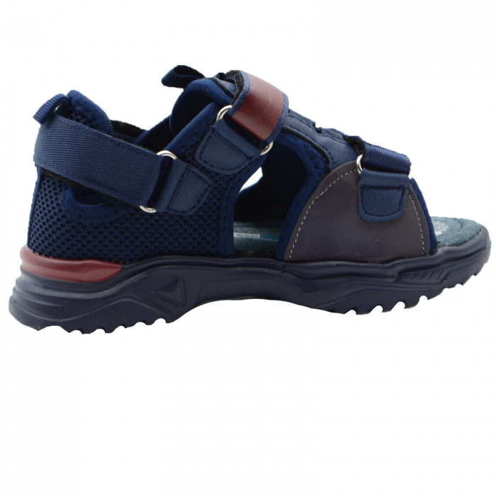 Sandale ortopedice pentru baieti Bessky B9901-4-27, Bleumarin [2]
