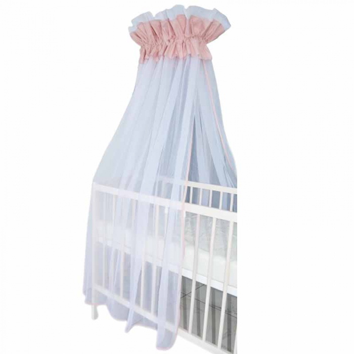 Baldachin pentru patut 400 x 170 cm MimiNu 146438-3, Roz [2]