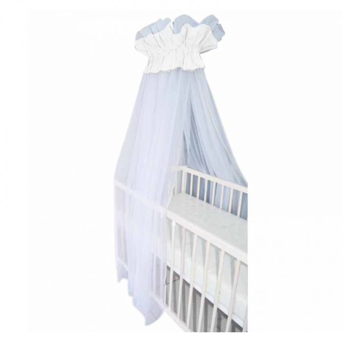 Baldachin pentru patut 400 x 170 cm MimiNu 146438-6, Alb [2]