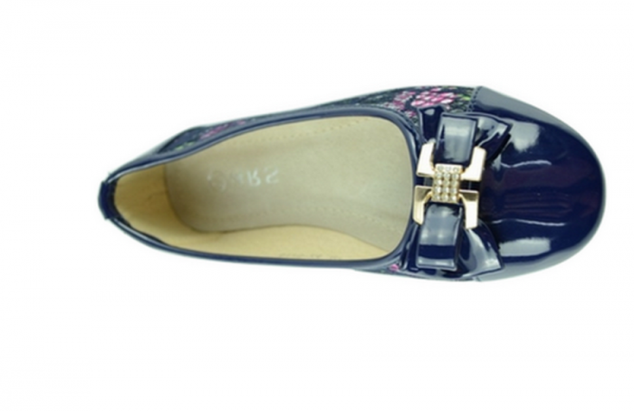 Pantofi eleganti pentru fete MRS 8128-24BL-30, Bleumarin [2]