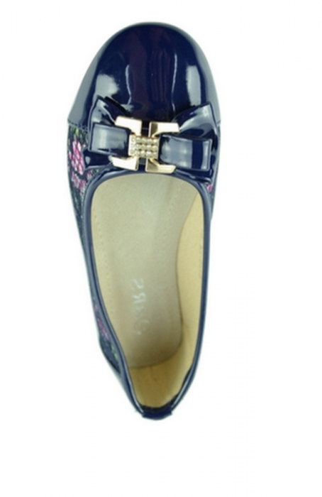 Pantofi eleganti pentru fete MRS 8128-24BL-30, Bleumarin [3]