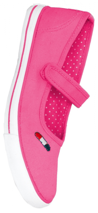 Pantofi din panza pentru fete American Club 456/15-35, Fucsia [3]