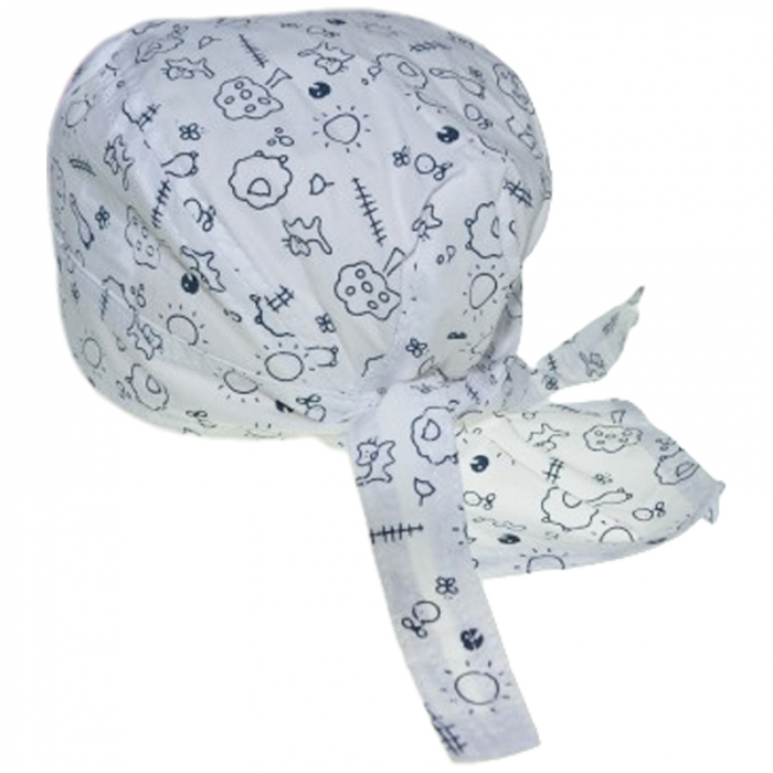 Bandana pentru baieti Flock FK67466, Alb [3]