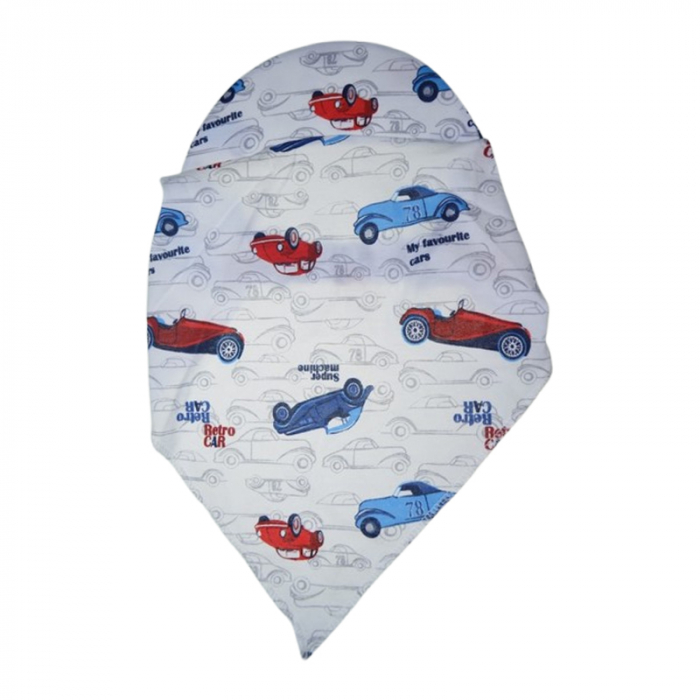 Bandana pentru baieti, Mini Junior, BND1206A5BA, Alb [3]