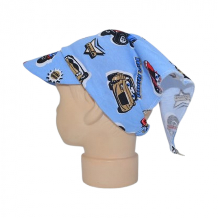 Bandana pentru baieti, Mini Junior, BND1206MA, Albastru [1]