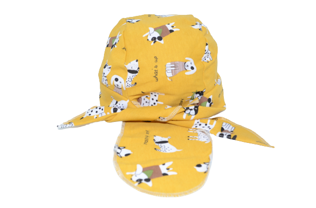 Bandana pentru baieti Mini Junior BPB85, Galben [3]