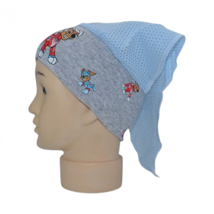 Bandana pentru baieti, Paw Patrol, Mini Junior, BPW1306G, Gri [1]