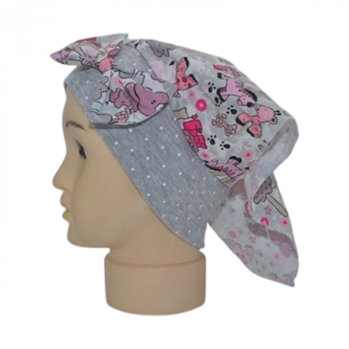 Bandana pentru fete, Mini Junior, BF1306AG, Gri [1]