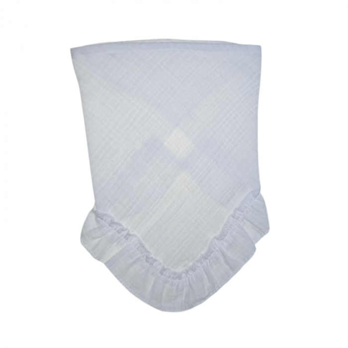 Bandana pentru fete, Mini Junior, BND1206A, Alb [3]