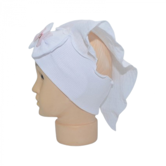 Bandana pentru fete, Mini Junior, BND1306FA, Alb [1]