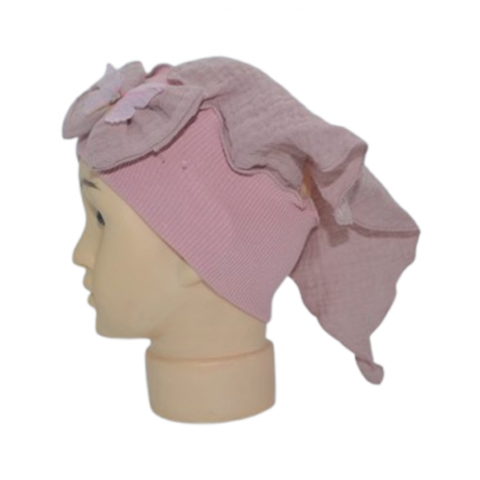 Bandana pentru fete, Mini Junior, BND1306FR2, Roz [1]