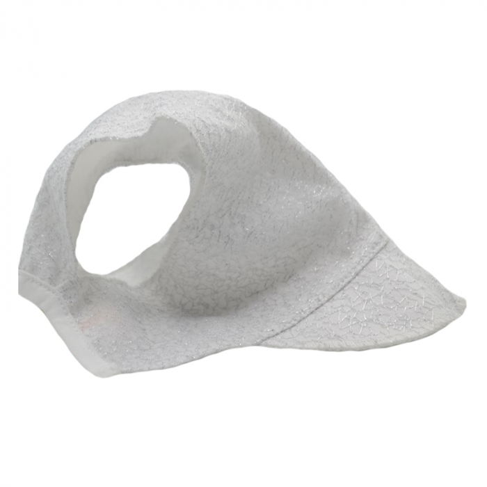 Bandana cu cozoroc pentru fete Pifou SCC-9-2641, Alb [2]