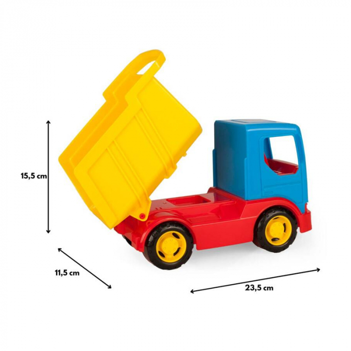 Basculanta de jucarie Mini Junior 35312, Galben [3]