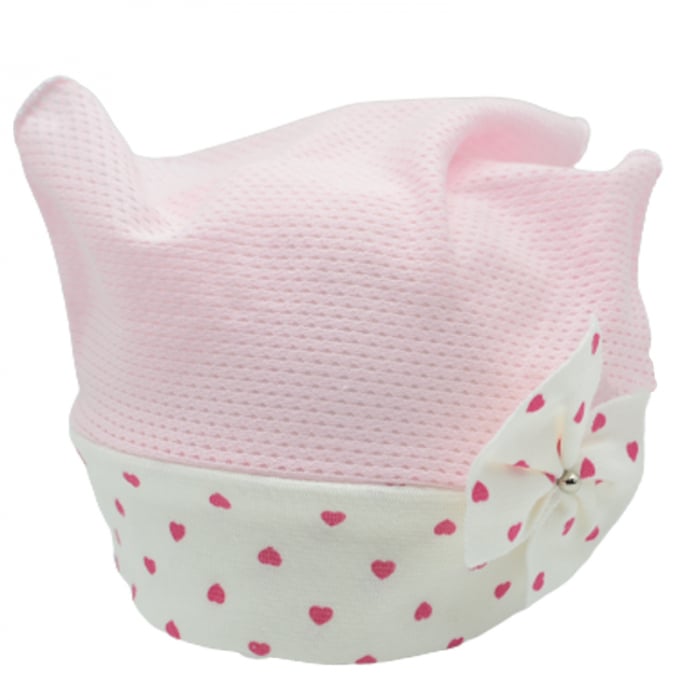 Batic din bumbac pentru fete Mini Junior GR77792, Roz [1]