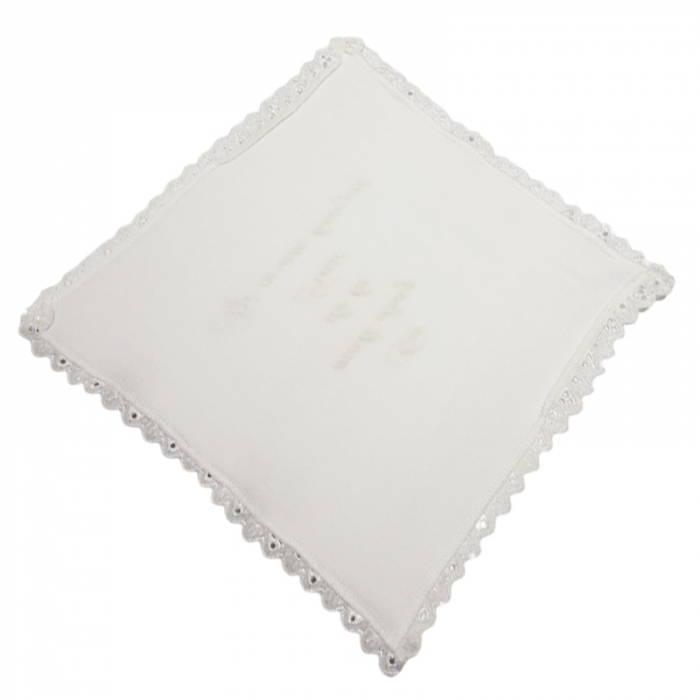 Batista eleganta pentru botez Mini Junior BTSS-2, Crem [3]