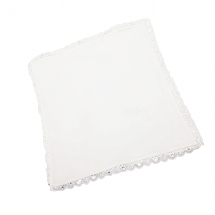 Batista eleganta pentru botez Mini Junior BTSS-3, Alb [2]