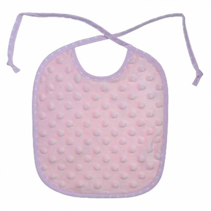 Baveta impermeabila 22 x 20 cm pentru copii MimiNu 282043-2, Roz [2]