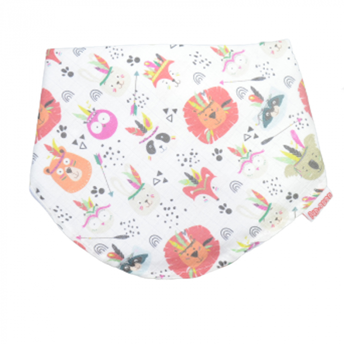 Baveta impermeabila pentru copii Bebechi Eke-8, Multicolor [2]