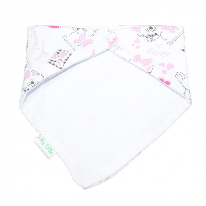 Baveta pentru fete Mic Pitic BV16, Multicolor [2]