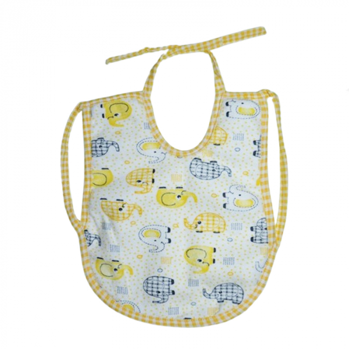 Baveta impermeabila pentru bebelusi, Mini Junior BVT-MJ02, Galben [1]
