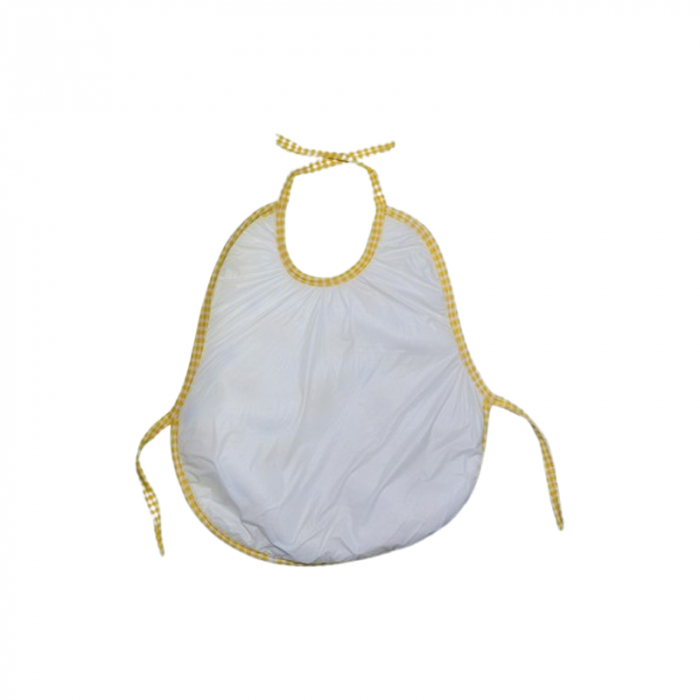 Baveta impermeabila pentru bebelusi, Mini Junior BVT0805G, Galben [2]