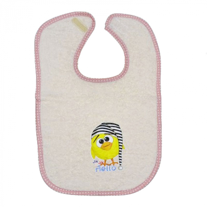 Baveta pentru bebelusi Mini Junior BVTMJ-11, Crem [1]