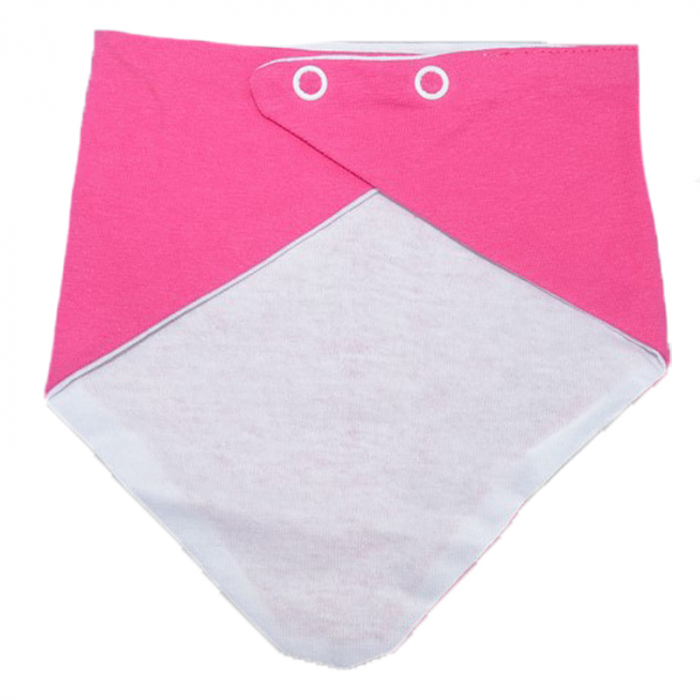 Baveta pentru fete Mic Pitic BV18, Fucsia [2]