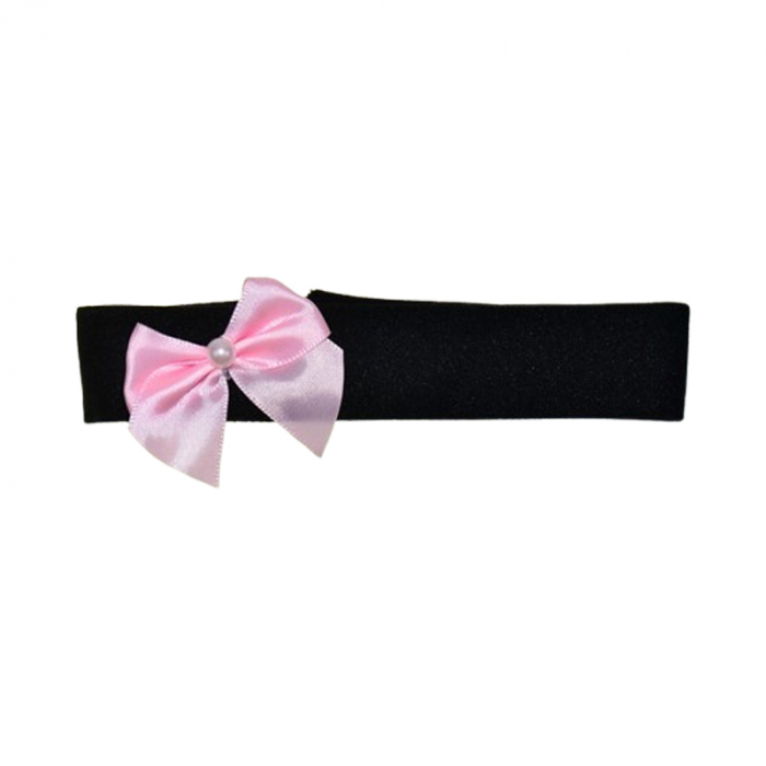 Bentita din bumbac pentru fete, Mini Junior BNT0204, Negru [1]