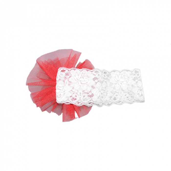 Bentita pentru fete Mini Junior BNN-4, Alb [2]