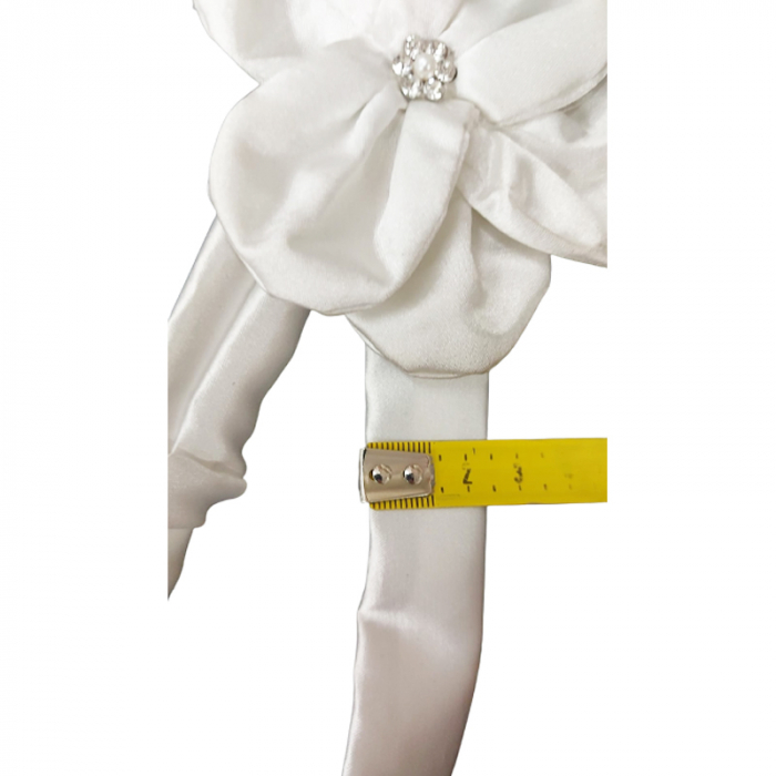 Bentita pentru fete Mini Junior MJ1801A, Alb [2]
