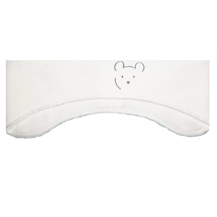 Bentita pentru urechi clapauge Mini Junior CR-002-136-38, Alb [1]