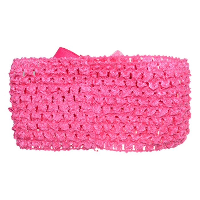 Bentita tricotata pentru fete TouDai Jewelry 140323-17, Fucsia [2]