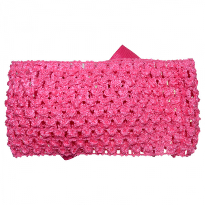 Bentita tricotata pentru fete TouDai Jewelry 140323-23, Fucsia [2]