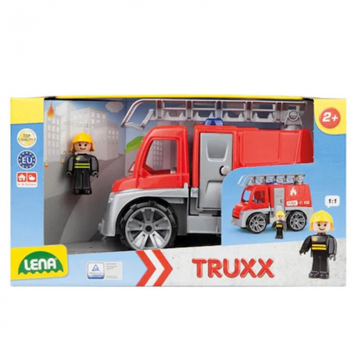 Masina de pompieri cu figurina Lena Truxx 869800, Rosu [3]
