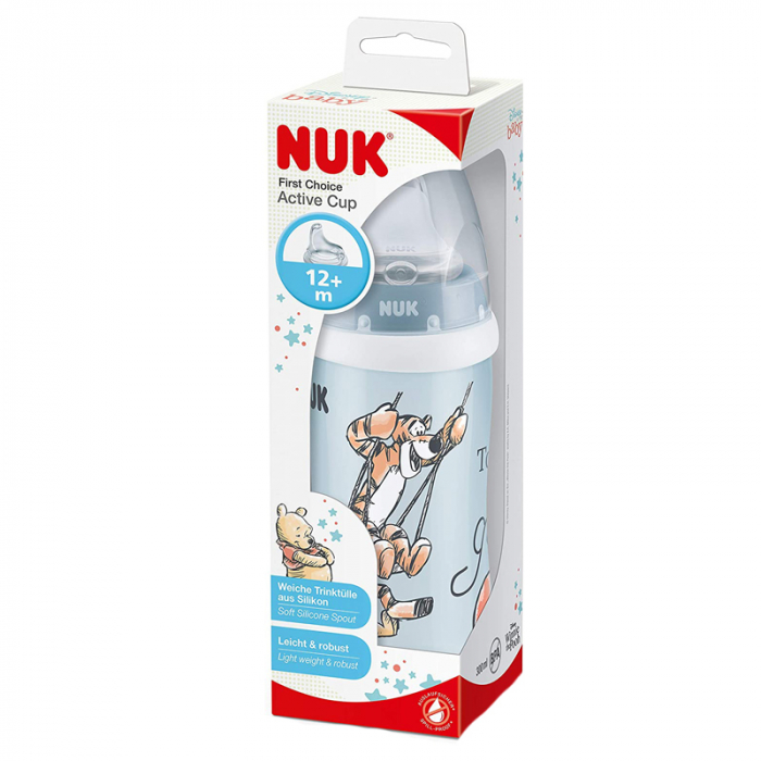 Biberon cu cioc din silicon 300 ml 12 luni Nuk First Choice Disney Active Cup 751101 [3]