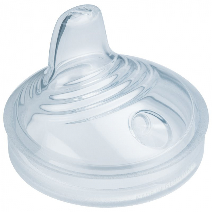 Biberon cu cioc si manere 150 ml 6-18 luni Nuk Nature Sense 743763AL [2]