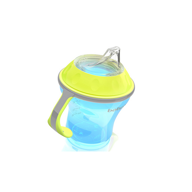 Biberon cu cioc si manere 180 ml 3 luni+ BabyOno 1456A [2]