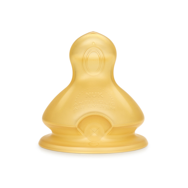 Biberon cu tetina din latex si termometru 300 ml Nuk First Choice+ 741927-3, Alb [4]