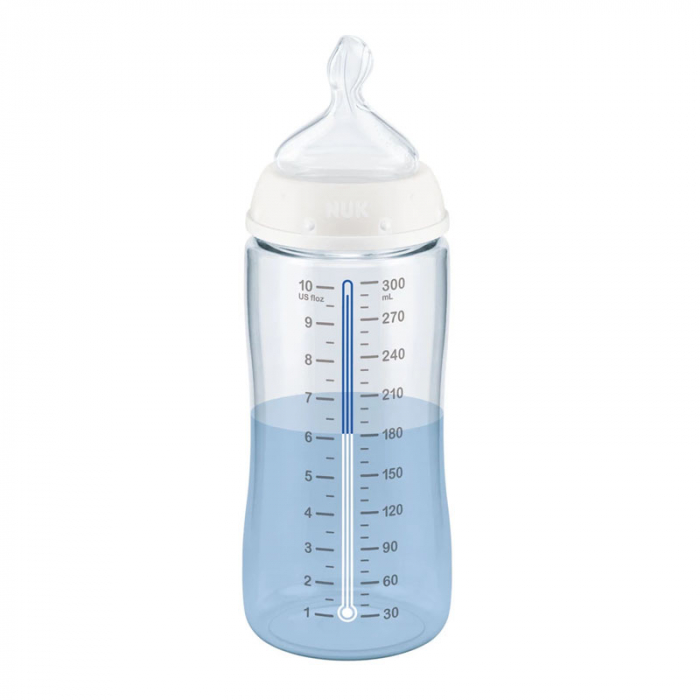 Biberon cu tetina din silicon 300 ml 0-6 luni Nuk First Choice+ 741926A1 [2]