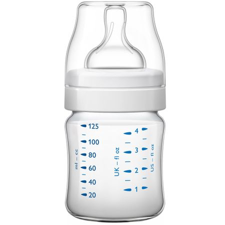Biberon din polipropilena 125 ml 0+ luni PHILIPS AVENT Classic+ SCF560/17 [5]