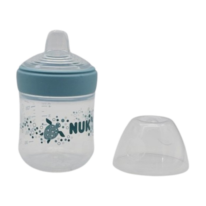 Biberon din polipropilena, cu cioc din silicon, 150 ml Nuk First Choice 743793T, Turcoaz [3]
