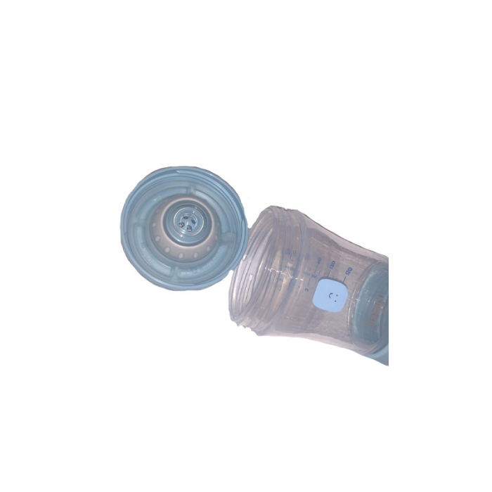 Biberon din polipropilena cu tetina din silicon 150 ml 0 luni+ Chicco Perfect 5 Intui-flow 121946 [4]