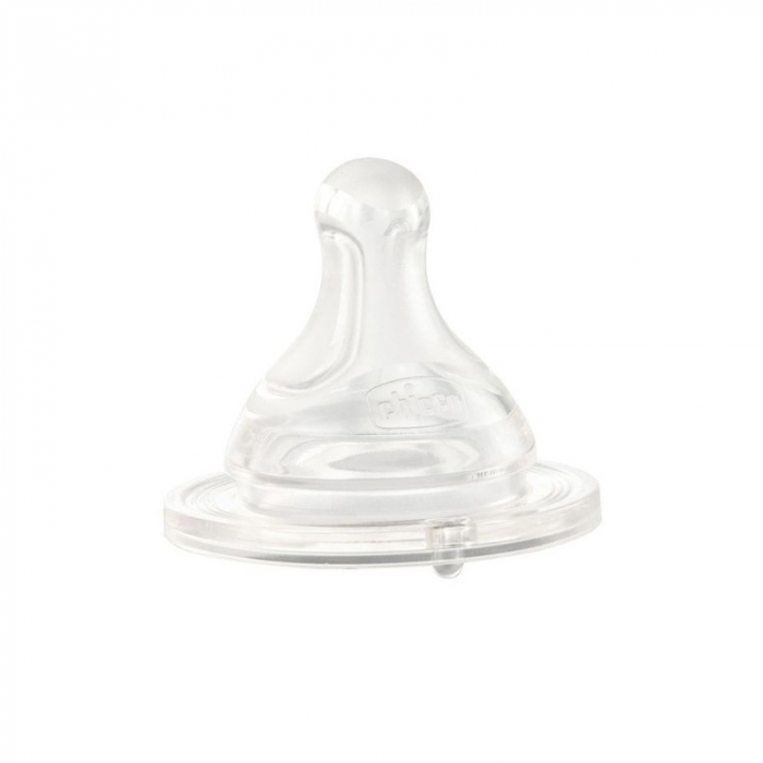 Biberon din polipropilena cu tetina din silicon 240 ml 2+ luni Chicco Perfect 5 Intui-flow 1937A [3]