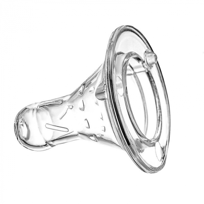 Biberon din polipropilena cu tetina din silicon 250 ml Akuku Feeding Bottle 0+ luni EN14350, Galben [3]